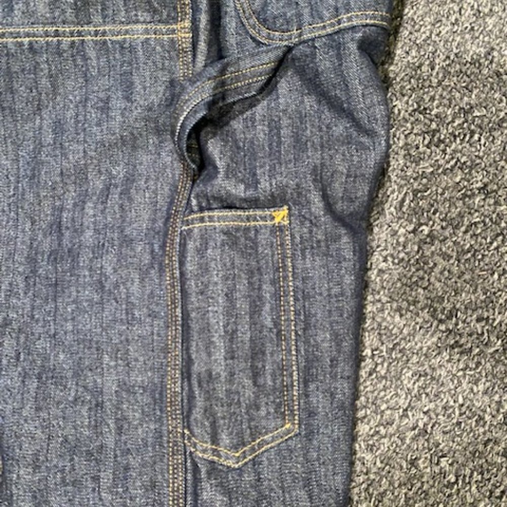 Vintage Polo Ralph Lauren Jeans Carpenter Double Knee 3 Sizes 30" Length RARE - Picture 2 of 8